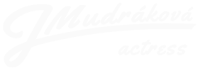 Logo bílé Jany Mudrákové